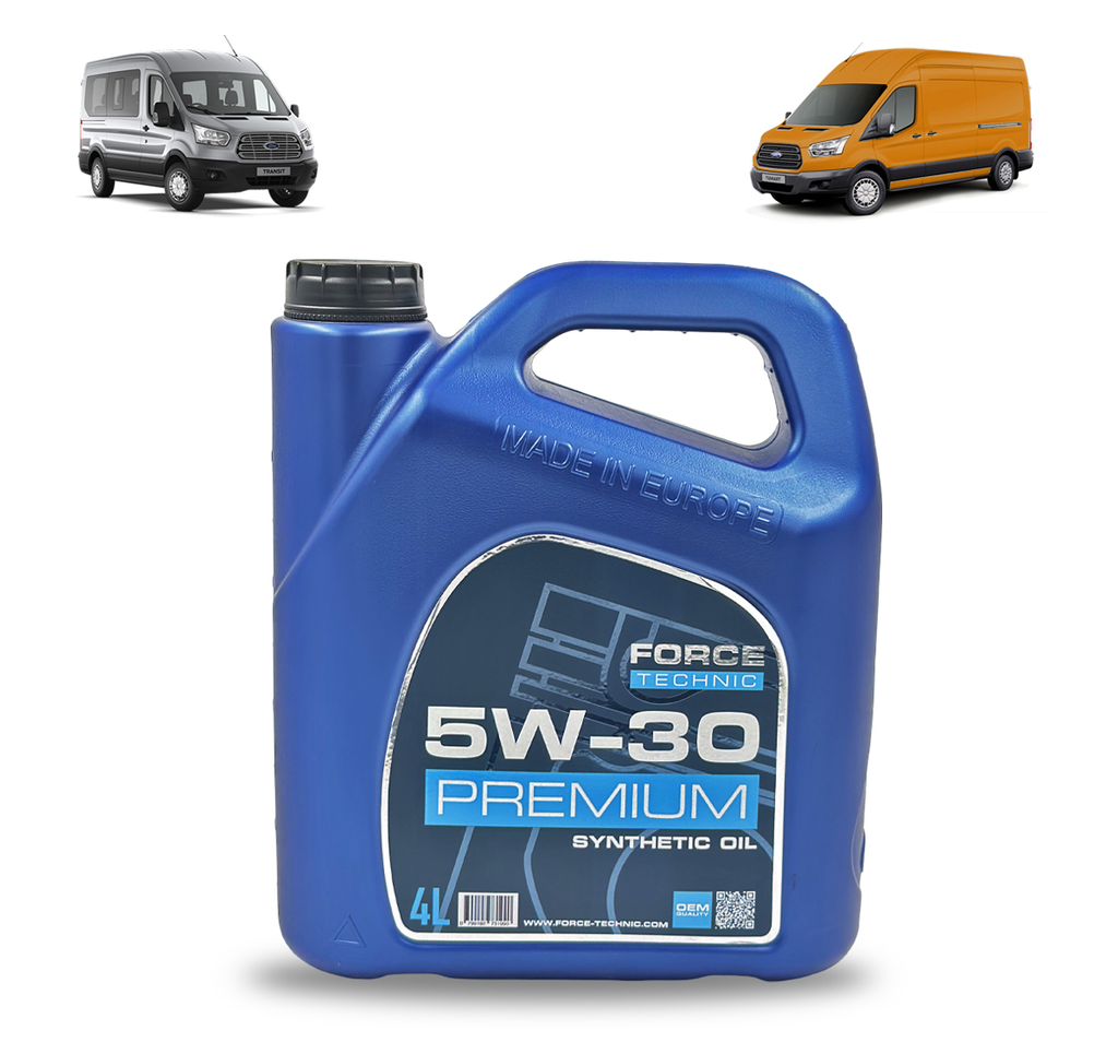 0799192731990 ACEITE MOTOR 5W30 SINTETICO (4Lt) FORD, MAZDA RANGER : TRANSIT : BT50 13-23 2.2 : 3.2 FORCE TECHNIC 2.webp