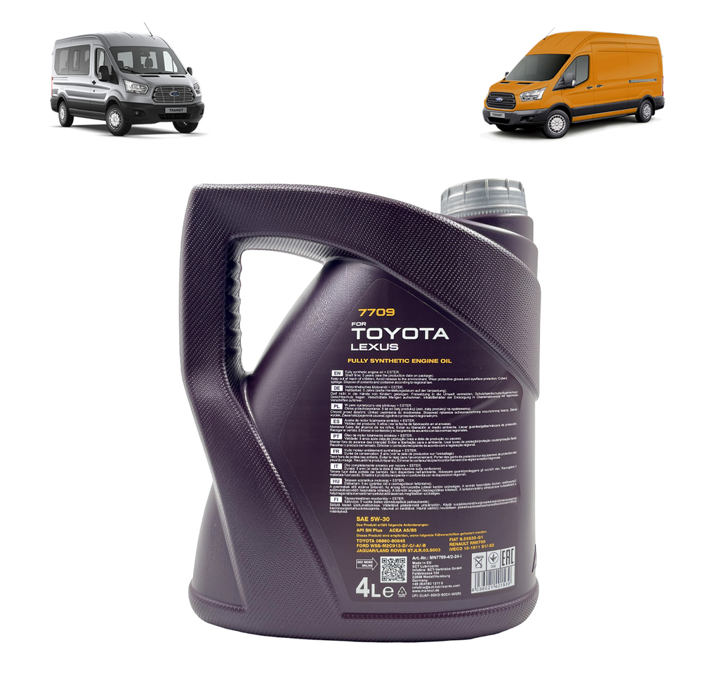 ACEITE MOTOR 5W30 SINTETICO 4L FORD MAZDA RANGER : TRANSIT : BT50 13-24 2.2 : 3.2 MANNOL  4.webp