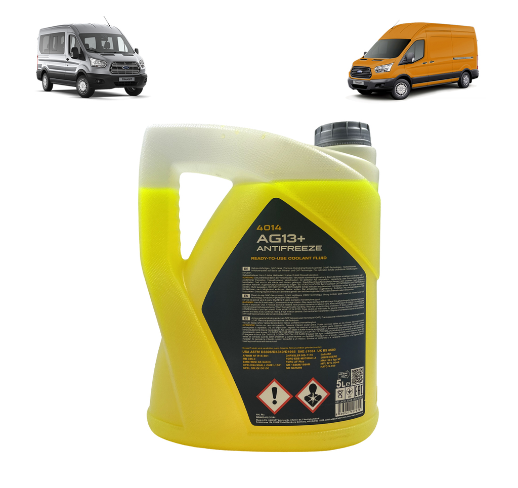 LIQUIDO REFRIGERANTE MANNOL G13+ 5L  FORD MAZDA RANGER : TRANSIT : BT50 13-24 2.2 : 3.2 MANNOL 4.webp