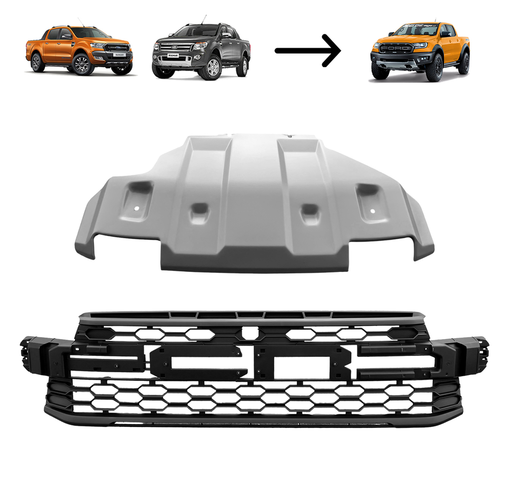 27158370 BODY KIT RAPTOR 2025 FORD RANGER 13-22 2.2 : 3.2 ALTERNATIVO 3.webp