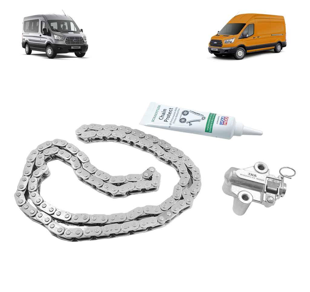 00998877 KIT DISTRIBUCION 2.2 CADENA:TENSOR (2 pzas) FORD MAZDA RANGER : TRANSIT : BT50 13-22 2.2 INA 6.webp