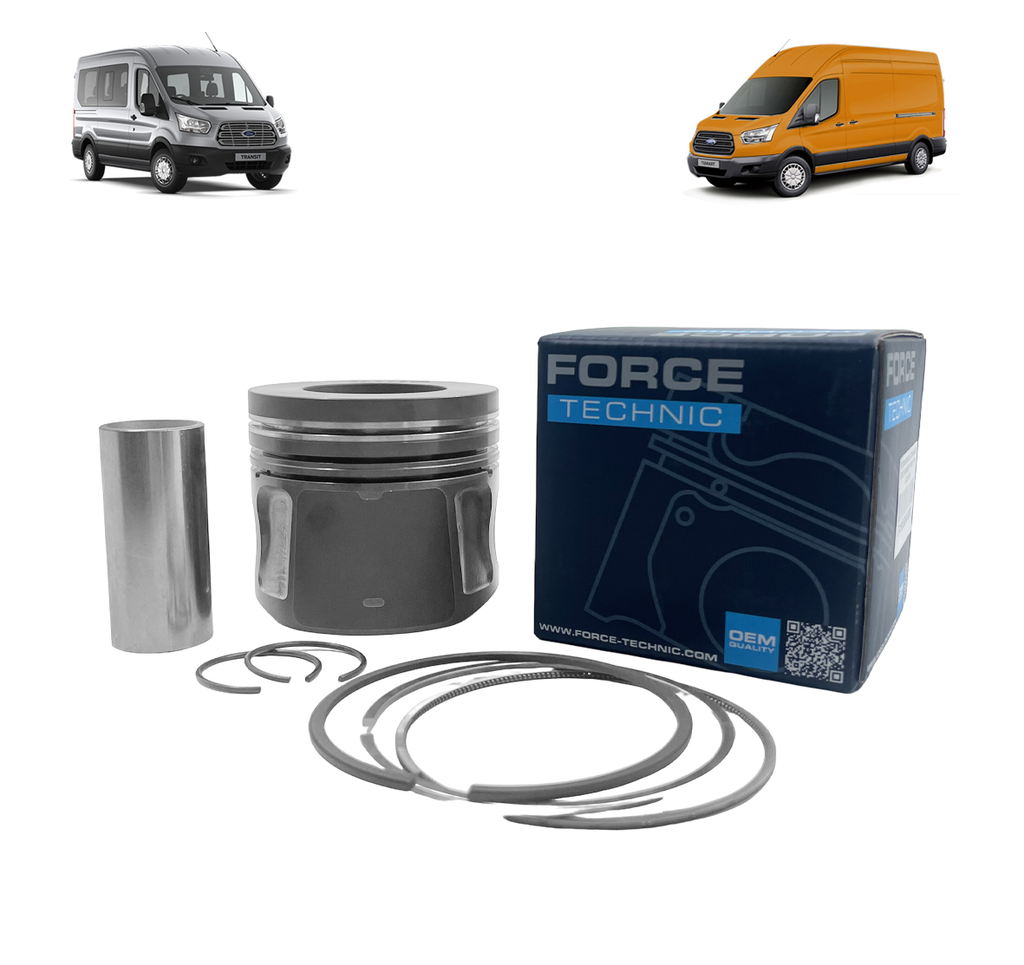 74196500448698 PISTON INDIVIDUAL CON ANILLOS STD 2.2 FORD, MAZDA RANGER : TRANSIT : BT50 13-22 2.2 FORCE TECHNIC 3.webp