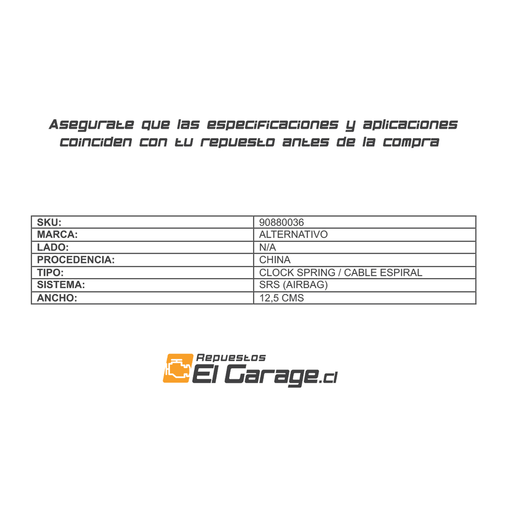 90880036 CABLE ESPIRAL VOLANTE AIRBAG  5.webp