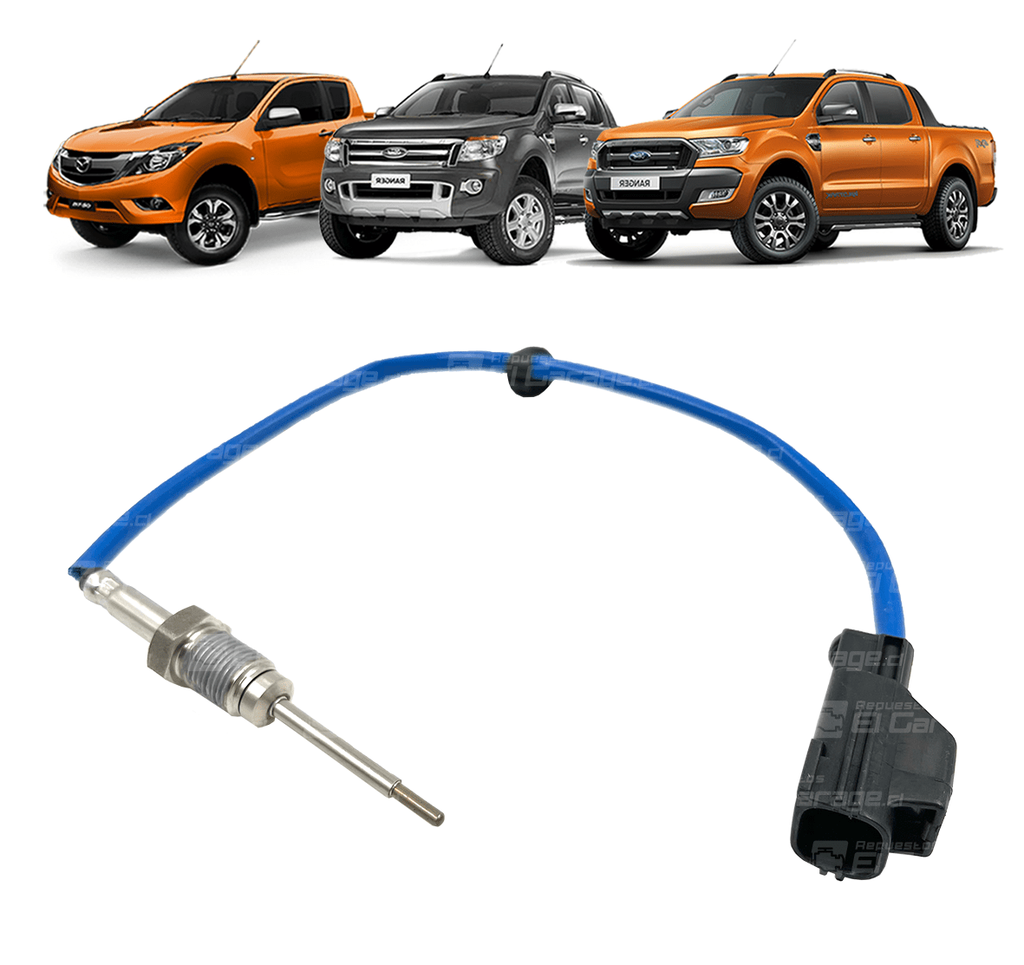 SENSOR TEMPERATURA DPF AZUL CORTO 2.2 / 3.2 RANGER / TRANSIT / BT50 16-21