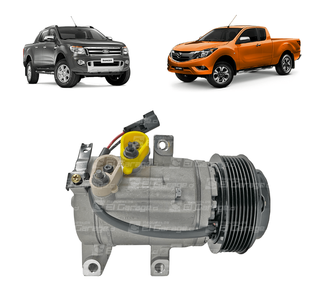 COMPRESOR A/C 2.2 / 3.2 RANGER / BT50 R13-16 / B13-22