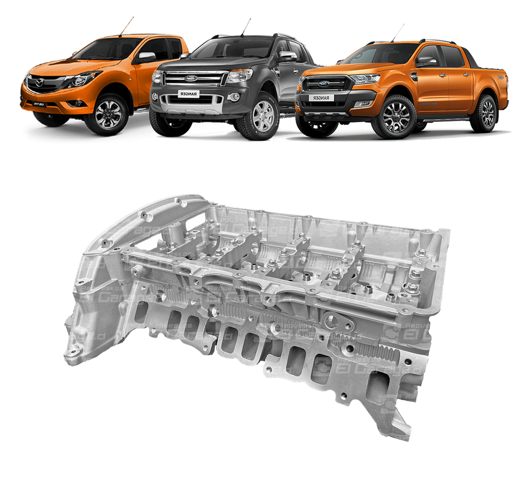 CULATA SIN ACCESORIOS 2.2 RANGER / TRANSIT / BT50 13-22