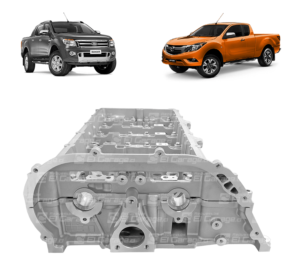 CULATA SIN ACCESORIOS 3.2 RANGER / BT50 R13-16 / B13-22