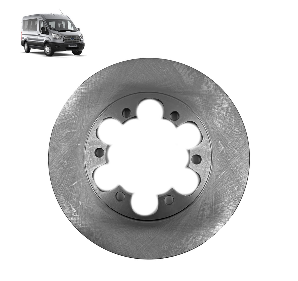 DISCO FRENO TRASERO 6 PERNOS 2.2 TRANSIT PASAJERO 14-23