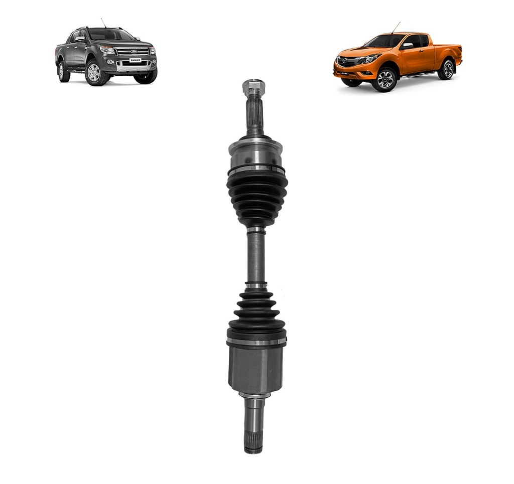 EJE PALIER HOMOCINETICA COMPLETO PILOTO (28-28) 2.2 / 3.2 RANGER / BT50 13-16