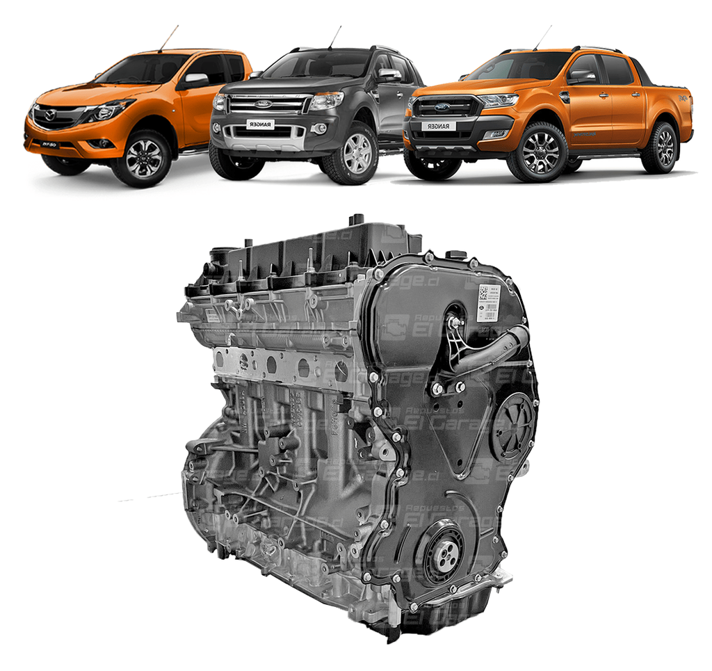 ENSAMBLE MOTOR COMPLETO PUMA 3.2 - FORD RANGER / MAZDA BT50 (2013 2022)