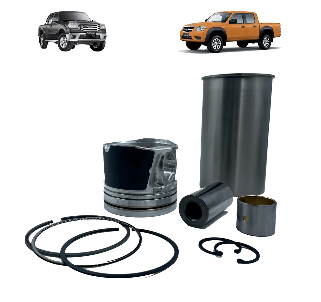 KIT AJUSTE MOTOR (CAMISAS+PISTONES+ANILLOS+BUJES) 2.5 RANGER / BT50 07-12