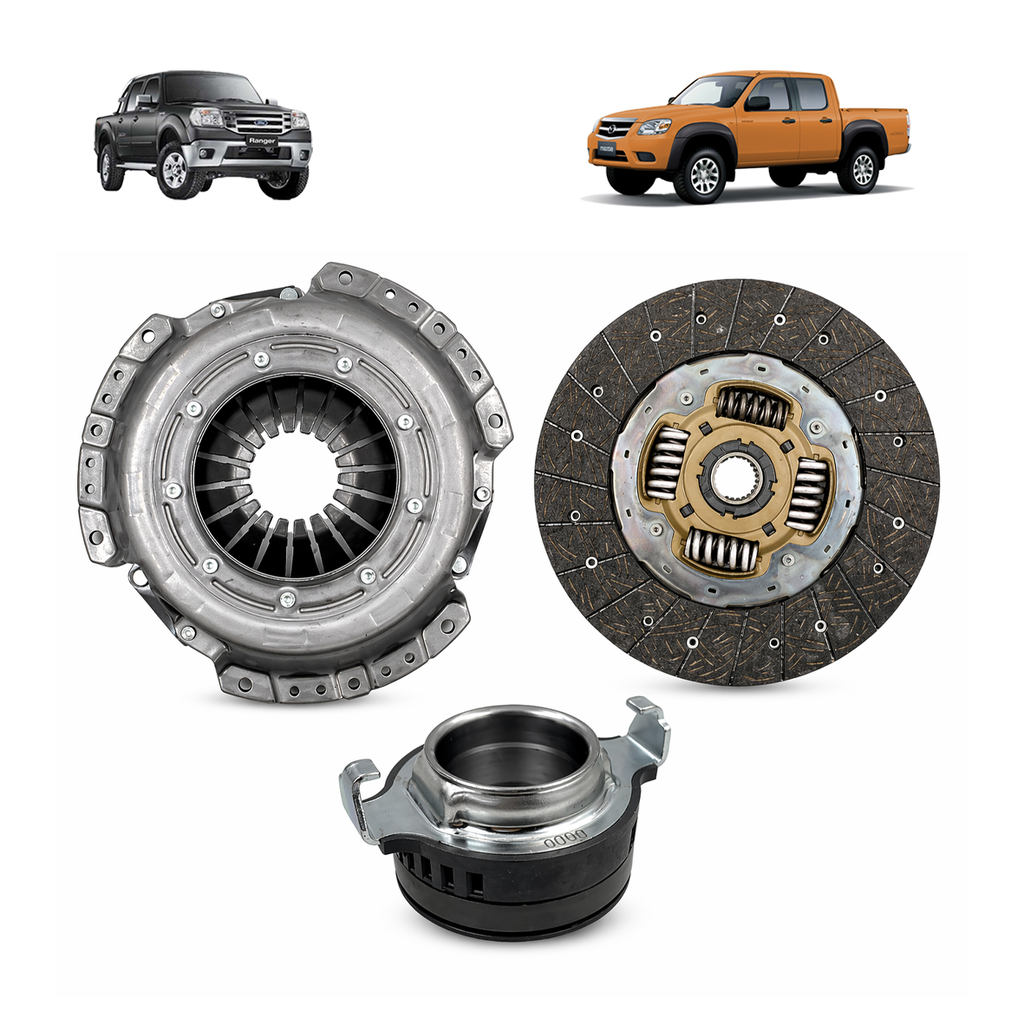 KIT EMBRAGUE (ROD DISCO PRENSA) 2.5 RANGER / BT50 07-12
