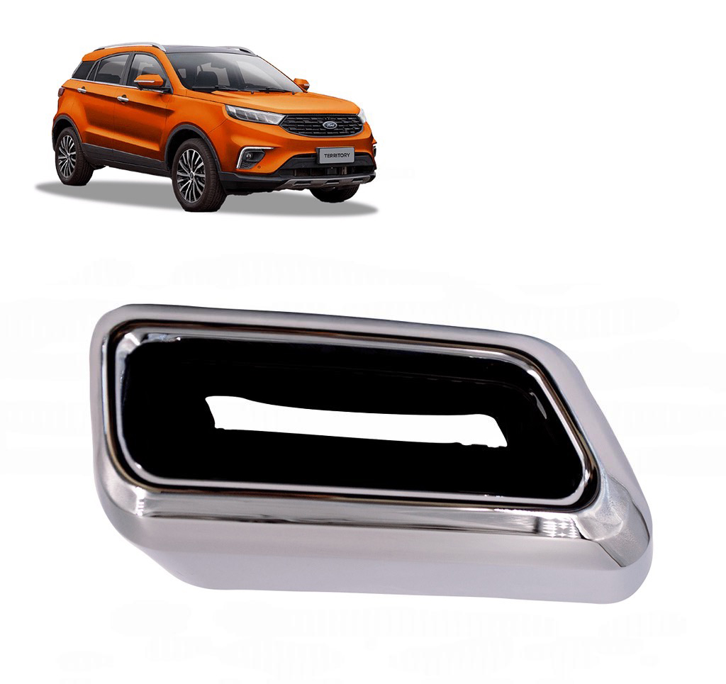 MOLDURA CROMO DER SALIDA TUBO ESCAPE PARACHOQUE TRASERO