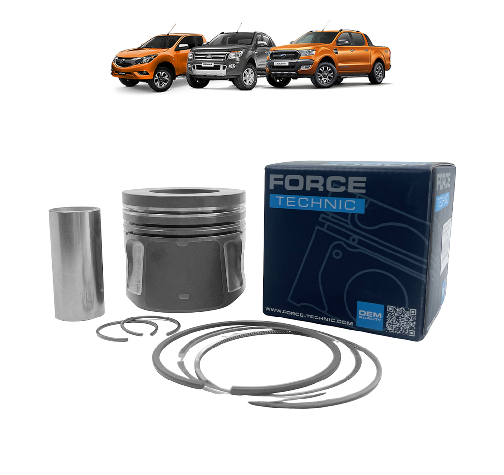 PISTON INDIVIDUAL CON ANILLOS STD 2.2 RANGER / TRANSIT / BT50 13-22