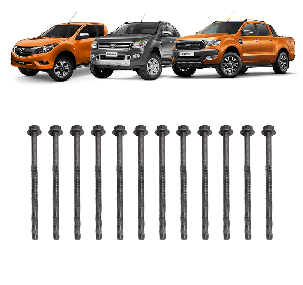 KIT PERNOS CULATA LARGO (12uni) 3.2 RANGER / BT50 13-22