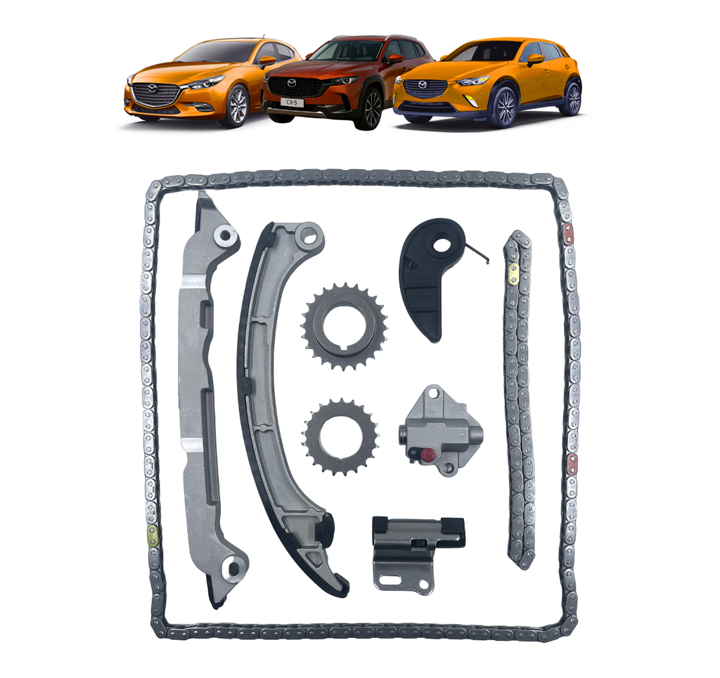 KIT DISTRIBUCION CADENAS Y GUIAS 2.0 / 2.5 MAZDA CX3 / CX5 / MAZDA3 / MAZDA6 12-19