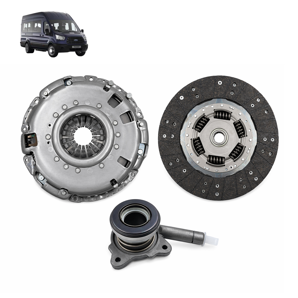 KIT EMBRAGUE CON RODAMIENTO EMPUJE 2.0 FORD TRANSIT 24-25