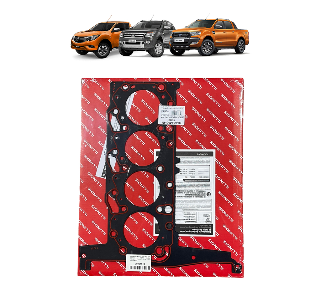 EMPAQUETADURA CULATA 4M 1.25mm 2.2 - FORD RANGER / TRANSIT - MAZDA BT50 (2013-2022)