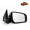 ESPEJO RETROVISOR (7 PINES) CROMO CON LUZ COPILOTO