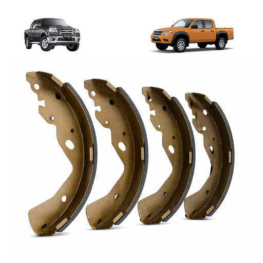 [70740427239573] BALATAS FRENO TRASERAS 2.5 RANGER / BT50 07-12