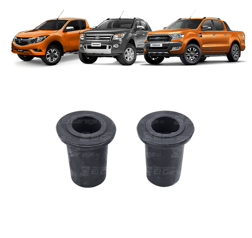 [69625927573630] BUJES GEMELOS LARGO (PAR) PAQUETE RESORTE 2.2 / 3.2 RANGER / BT50 13-22