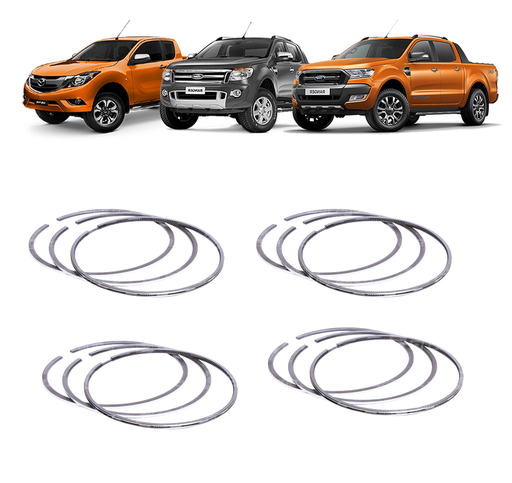 [66766245355186] ANILLOS PISTON 0.50 2.2 RANGER / TRANSIT / BT50 13-22