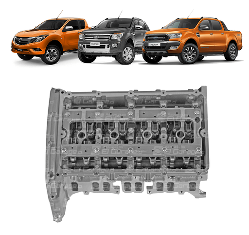 [1644510929061] CULATA COMPLETA (VALVULAS+TAQUIES +BALANCINES) 2.2 RANGER / TRANSIT / BT50 13-22