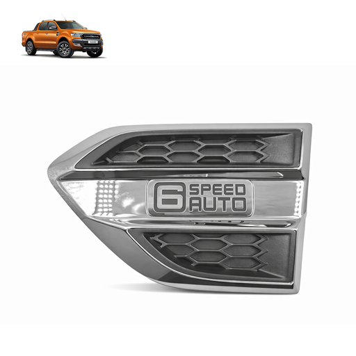 [67857121593678] EMBLEMA LOGO TAPABARRO CROMO PILOTO 2.2 / 3.2 RANGER 17-22