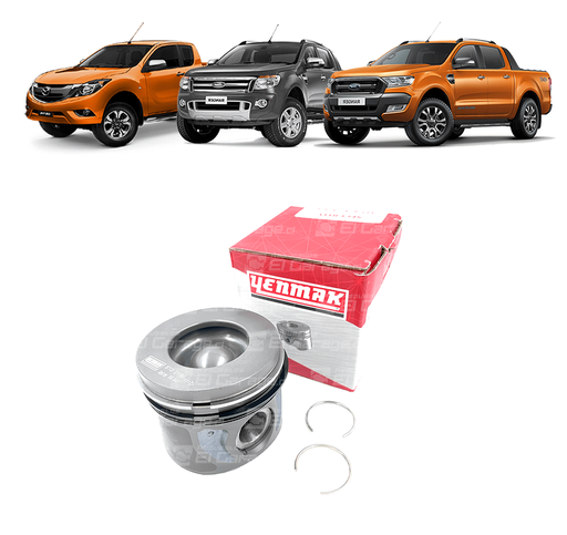 [1619013366520] PISTON INDIVIDUAL STD CON ANILLOS 3.2 RANGER / TRANSIT / BT50 13-22
