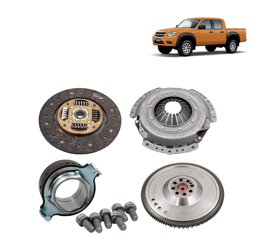 [66420322723736] KIT EMBRAGUE (VOLANTE RIGIDO ROD DISCO PRENSA PERNOS) 2.5 RANGER / BT50 07-12