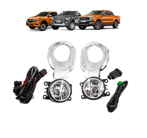 [68564846850844] NEBLINERO BISEL CROMO 2.2 / 3.2 RANGER / BT50 13-22