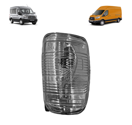 [73747193303578] FOCO INTERMITENTE ESPEJO RETROVISOR CROMO PILOTO 2.2 TRANSIT 14-23