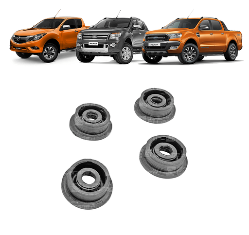 [1639571347949] KIT RETENES INYECTOR TAPA VALVULAS (SETx4) 2.2 / 3.2 RANGER / TRANSIT / BT50 13-22