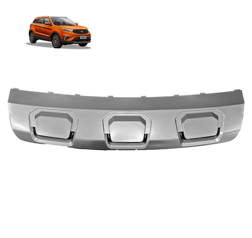 [73592049013184] MOLDURA INFERIOR CENTRAL PARACHOQUES DELANTERO PLATEADA