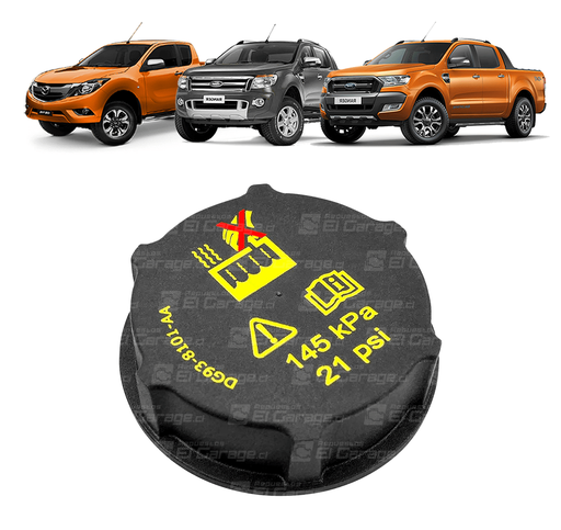 [RTB0092] TAPA DEPOSITO REFRIGERANTE 2.2 RANGER / TRANSIT / BT50 13-22