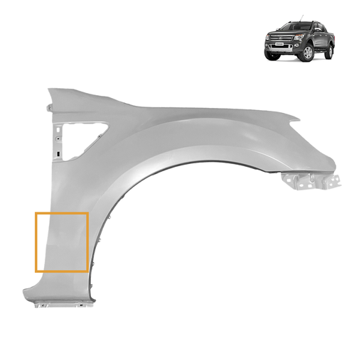 [85372842] (OUTLET #372842) TAPABARRO DELANTERO COPILOTO 2.2 / 3.2 FORD RANGER 12-16