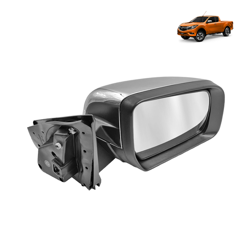 [96893539] ESPEJO RETROVISOR ELECTRICO SIN LUZ CROMADO COPILOTO 2.2 / 3.2 MAZDA BT50 13-22