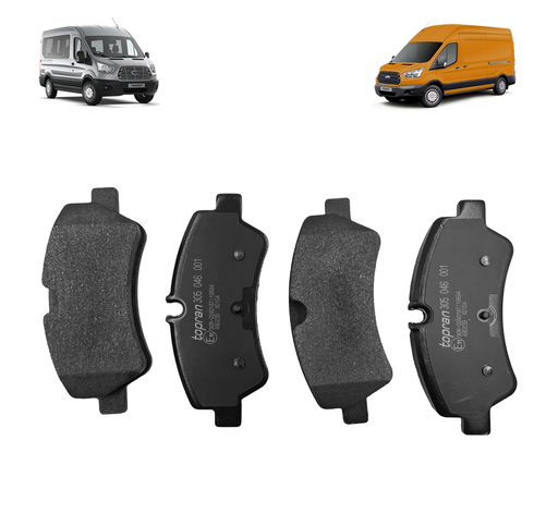 [20251615] PASTILLAS FRENO TRASERAS 2.2 FORD TRANSIT 16-23