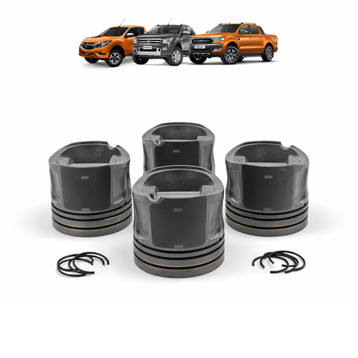 [21181811] PISTON INDIVIDUAL CON ANILLOS STD (KITx4) 2.2 RANGER / BT50 13-22